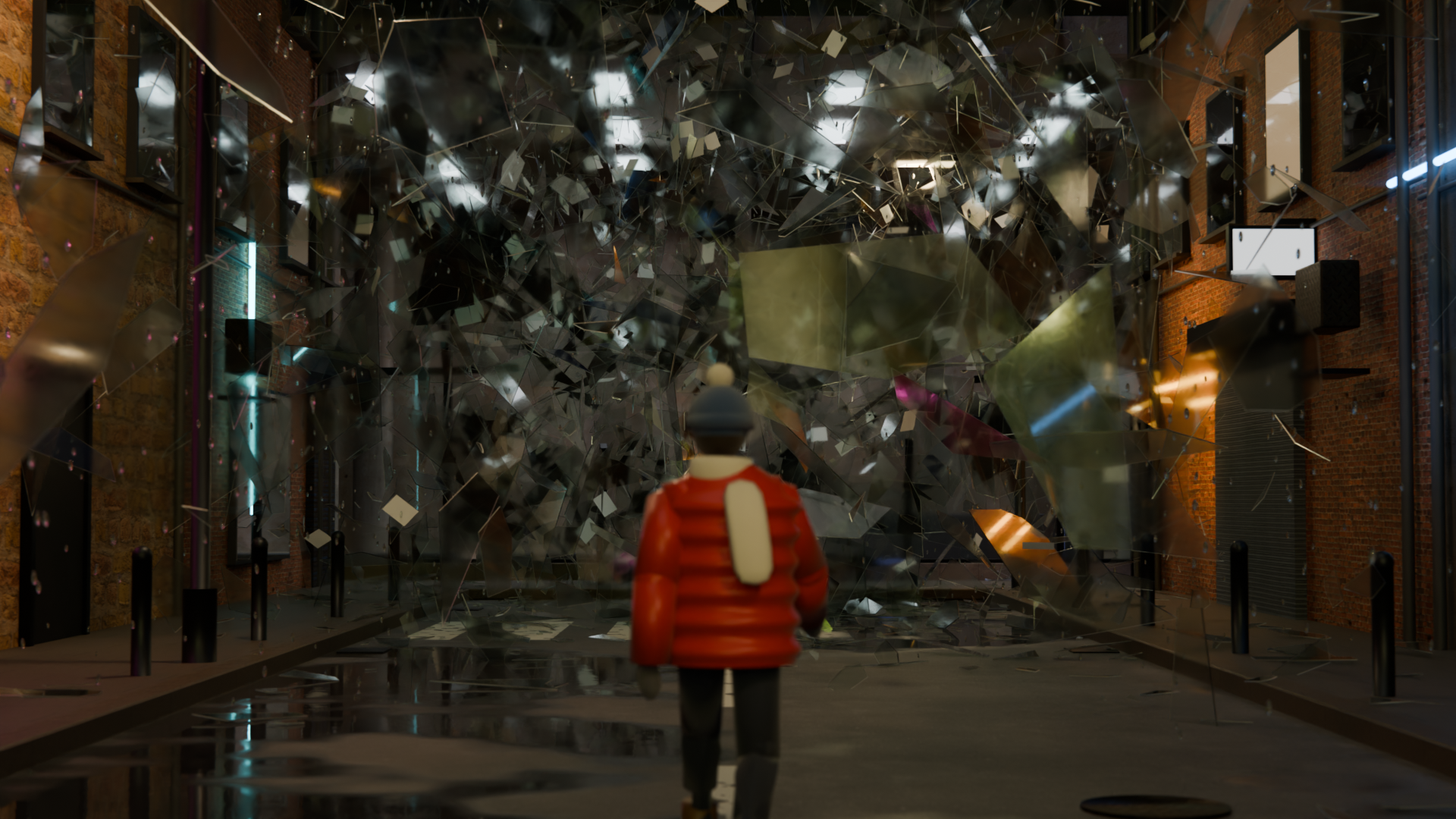 運営の作例 / JANCTION example: ガラスの嵐 (Glass storm)